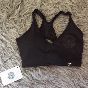 Gym shark crop top bra